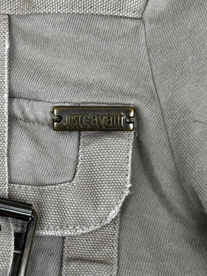 AW2005 Cavalli Beige Cargo Polo Shirt - Image 9