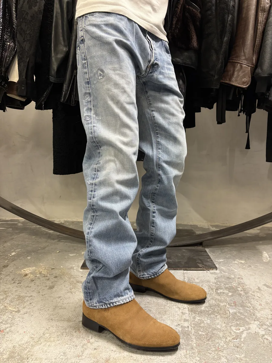 AW2005 Dior by Hedi Slimane Blue Denim Jeans