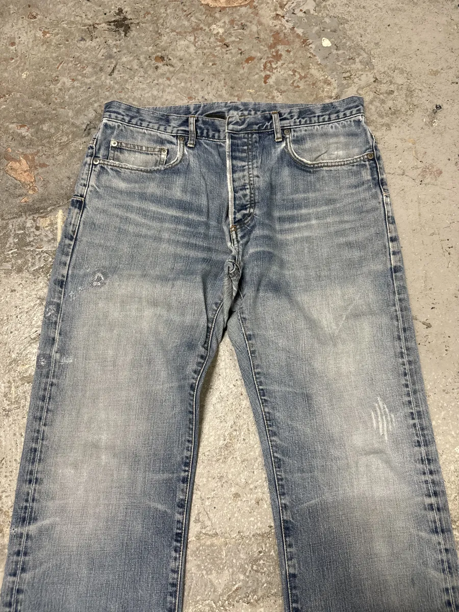 AW2005 Dior by Hedi Slimane Blue Denim Jeans - Image 13