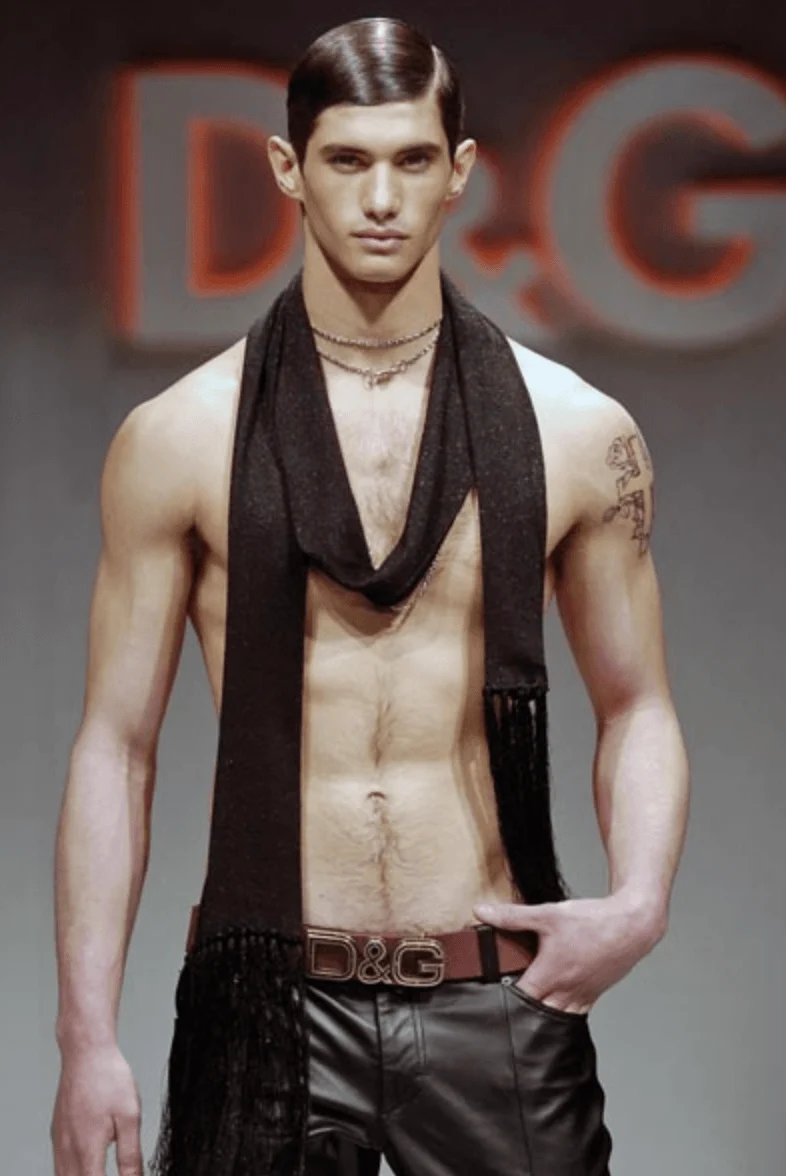 AW2005 Dolce & Gabbana Brown Leather Logo Belt - Image 11