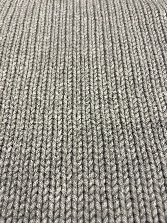 AW2005 Dolce & Gabbana Grey Wool Sweater - Image 7