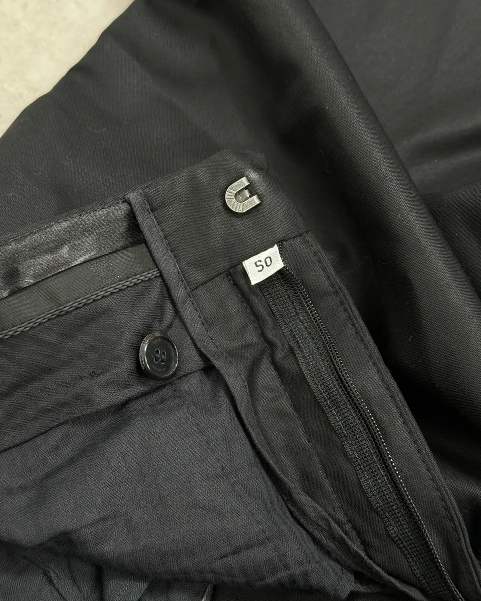 AW2005 Givenchy Black Classy Minimalist Pants - Image 11