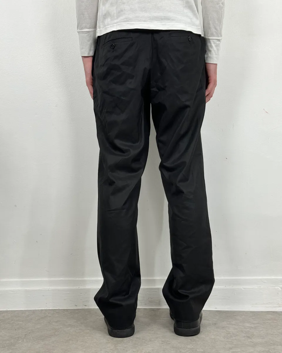 AW2005 Givenchy Black Classy Minimalist Pants - Image 3