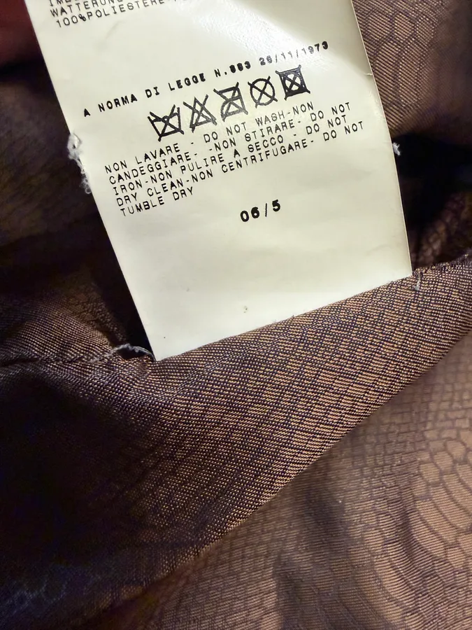 AW2005 Roberto Cavalli Leather & Nylon Green & Grey Bomber Jacket - Image 13