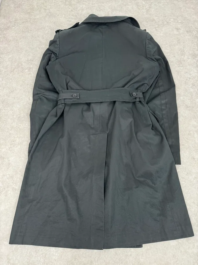 AW2005 Yves Saint Laurent Black Premium Classy Trench Coat - Image 5