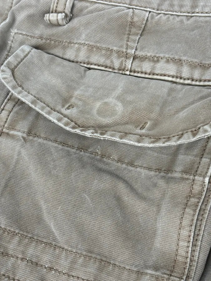 AW2006 Dolce & Gabbana Beige Cargo Military Pants - Image 11