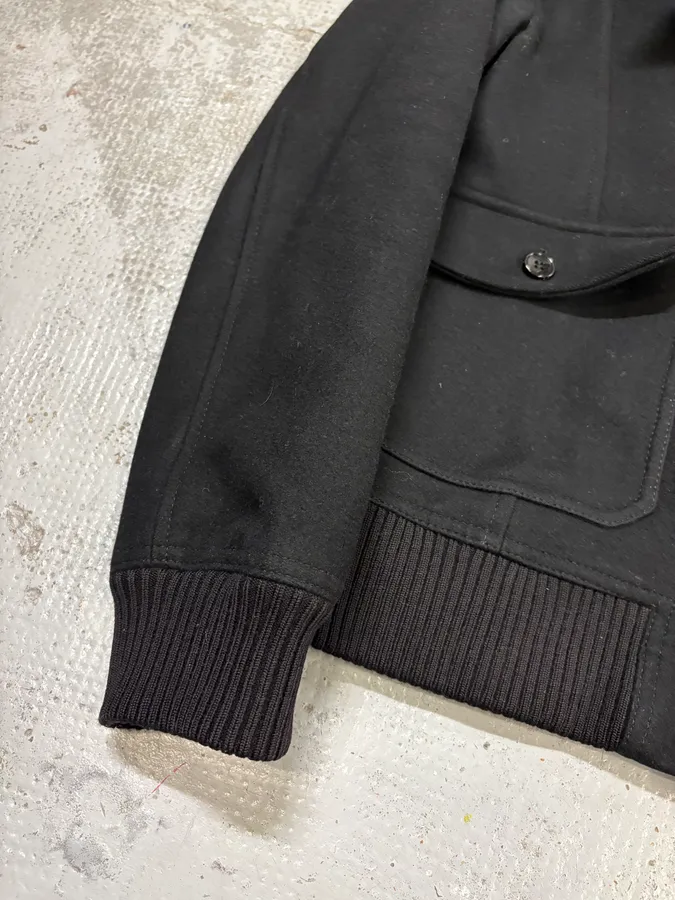 AW2006 Dolce & Gabbana Black Buttoned Premium Wool Jacket - Image 8