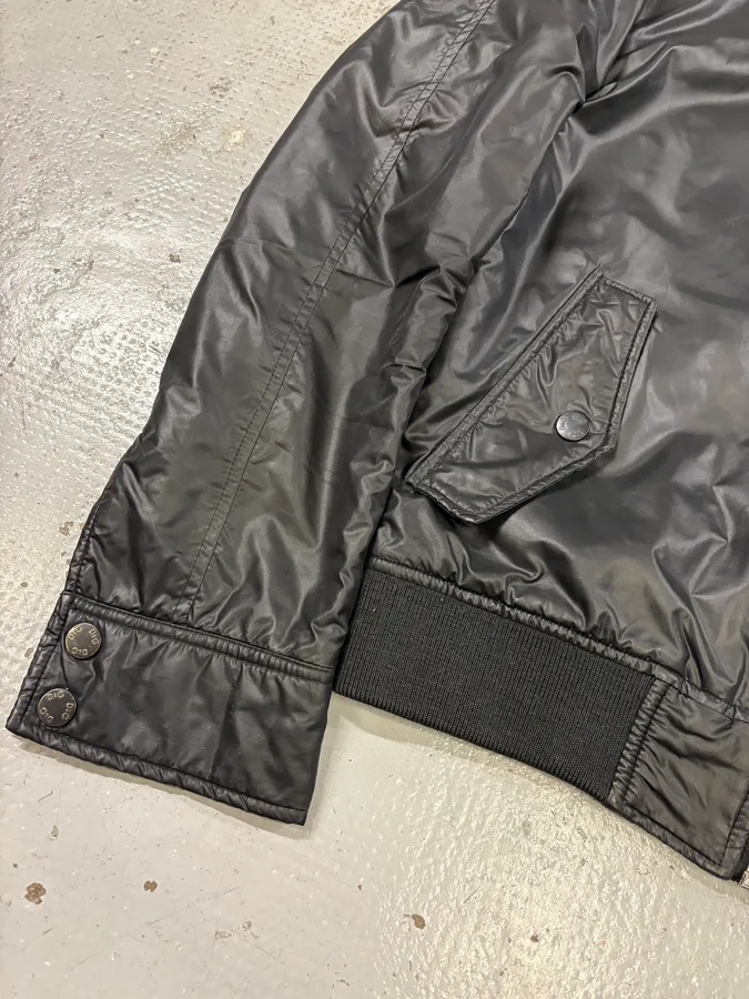 AW2006 Dolce & Gabbana Black Mafia Bomber Jacket - Image 6