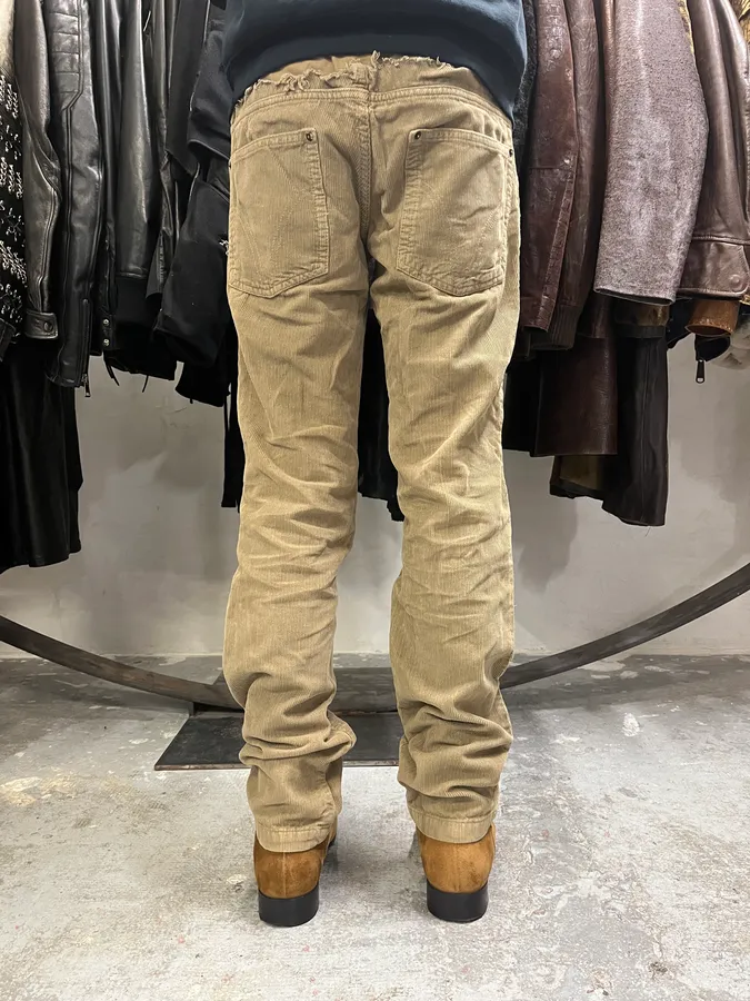 AW2006 Dolce & Gabbana Brown Utility Studded Pants - Image 8