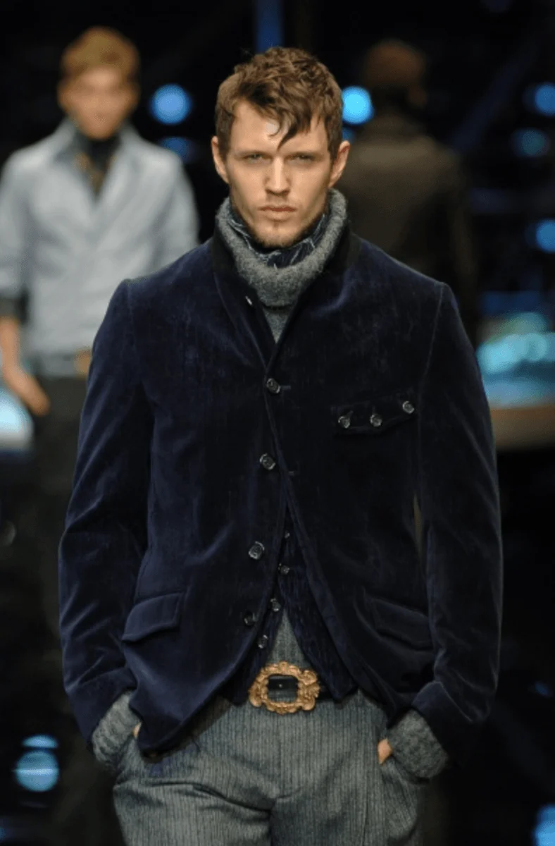 AW2006 Dolce & Gabbana Golden Angels Molding Buckle Brown Leather Belt - Image 2