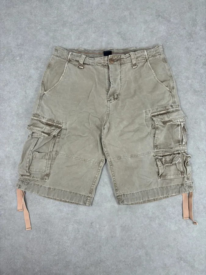 AW2006 Dolce & Gabbana Khaki Cargo Short - Image 4