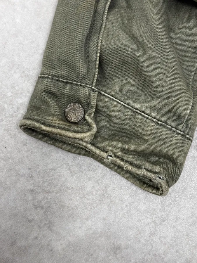 AW2006 Dolce & Gabbana Military Green Cargo Jacket - Image 11