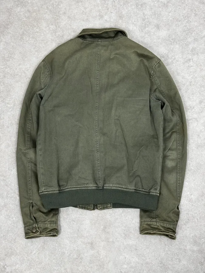 AW2006 Dolce & Gabbana Military Green Cargo Jacket - Image 5
