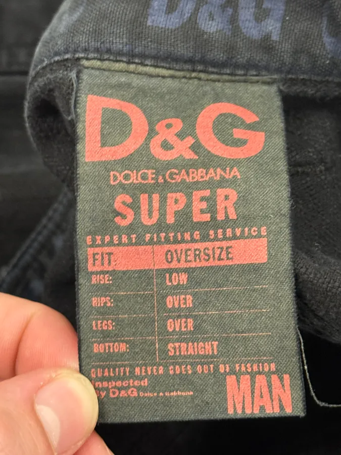 AW2006 Dolce & Gabbana Naval Utility Black Cargo Pants - Image 14