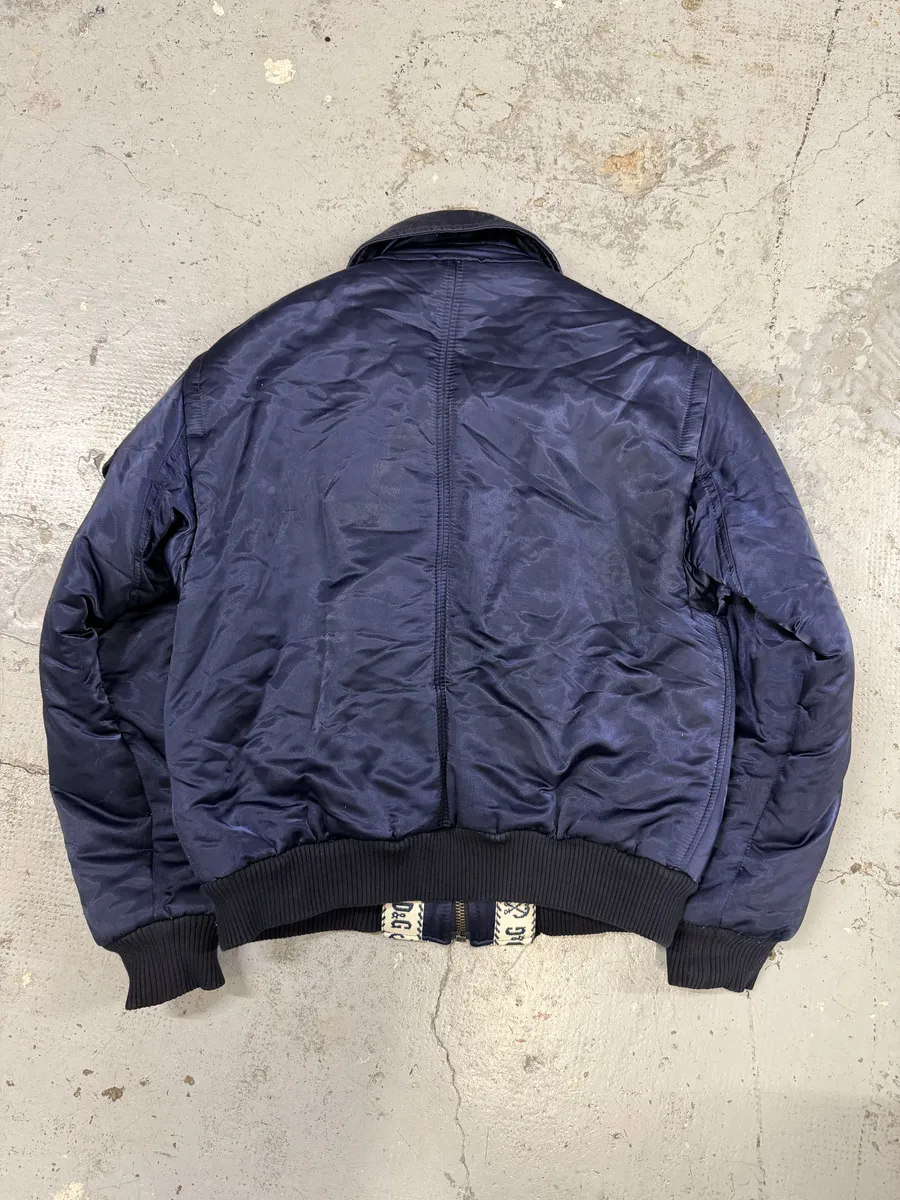 AW2006 Dolce & Gabbana Navy Sailor Bomber Jacket - Image 2