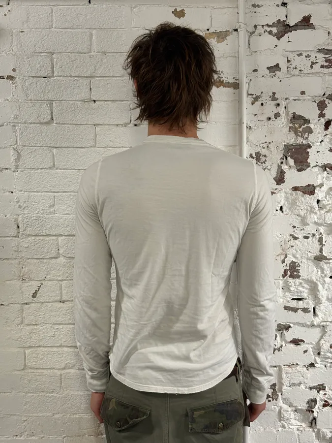 AW2006 Dsquared2 White Fairytale Tree Longsleeves - Image 3