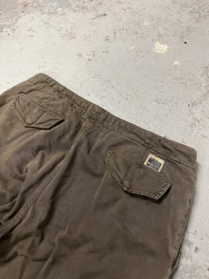 AW2006 Mason’s Full Zip Brown Cargo Military Pants - Image 13