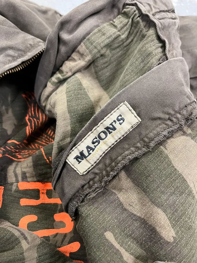 AW2006 Mason’s Full Zip Brown Cargo Military Pants - Image 15