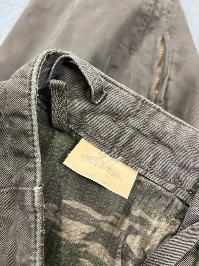 AW2006 Mason’s Full Zip Brown Cargo Military Pants - Image 16