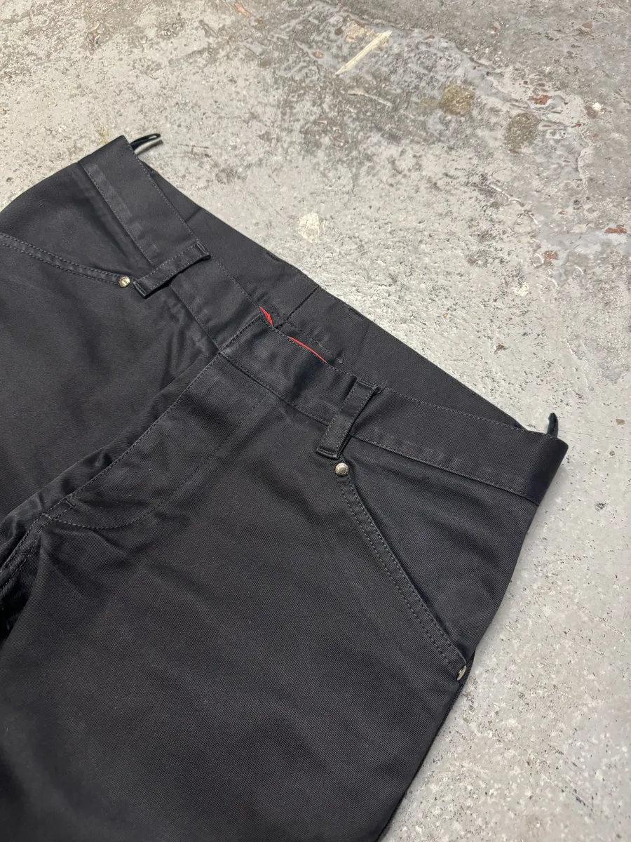 AW2006 Prada Black Obscure Pants - Image 7