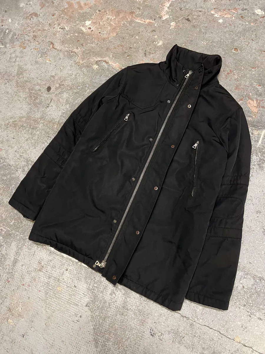 AW2006 Prada Black Padded Linea Rossa Jacket - Image 3
