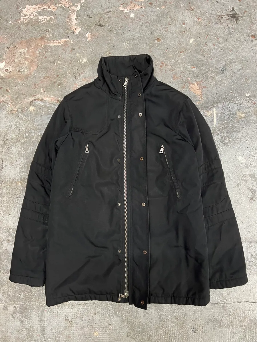 AW2006 Prada Black Padded Linea Rossa Jacket - Image 4