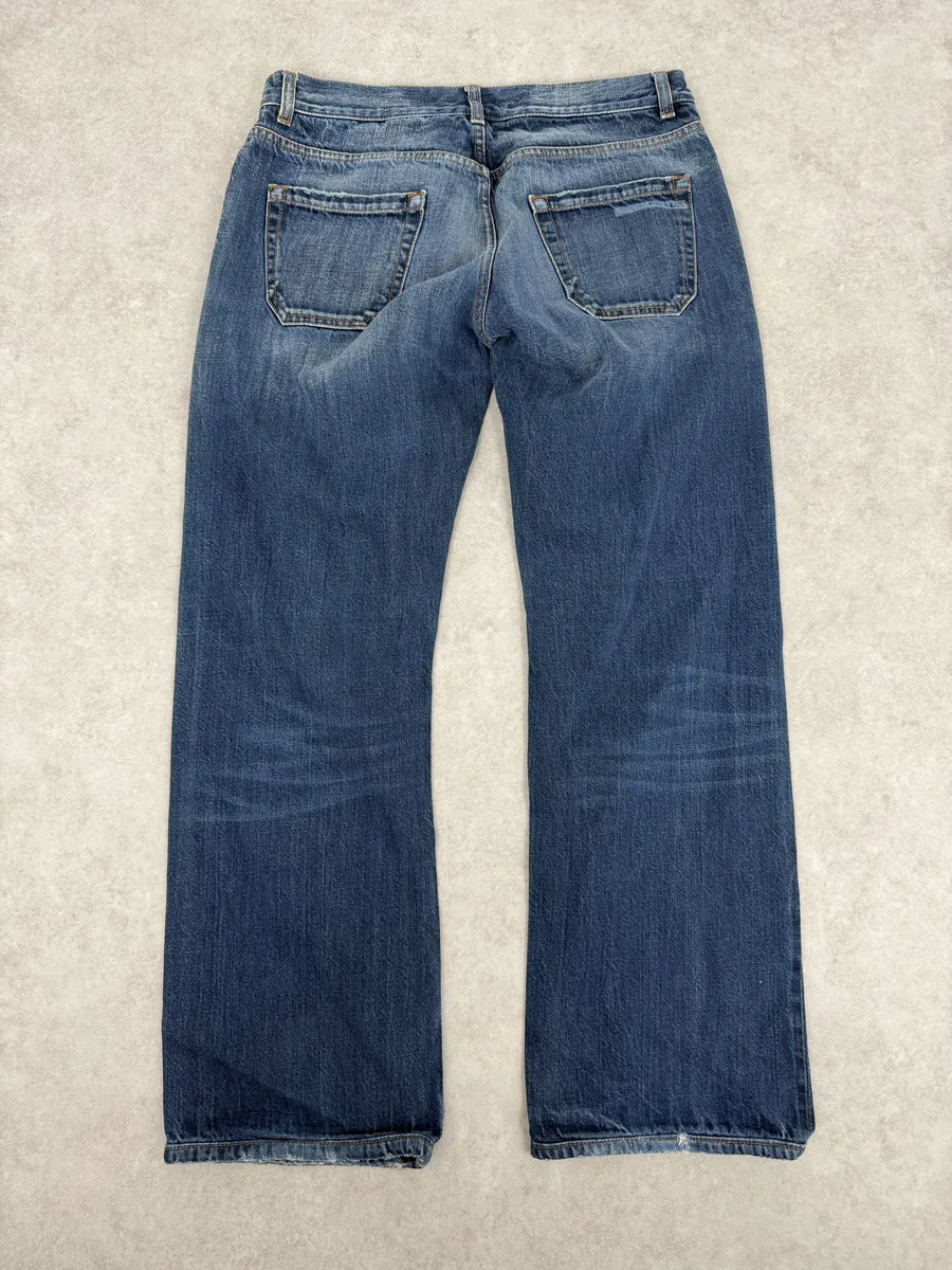 AW2006 Prada Blue Cozy Denim Jeans - Image 5
