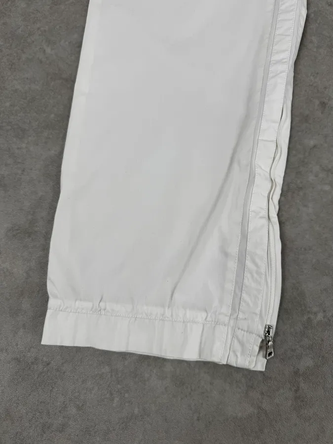 AW2006 Prada White Nylon Technical Pants - Image 10