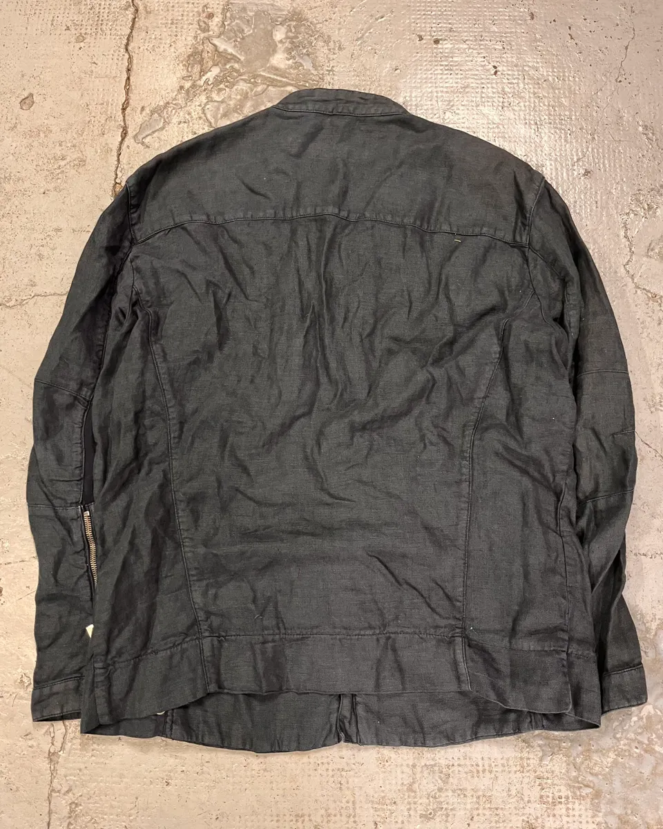 AW2007 Bikkembergs Navy Cargo Jacket - Image 7