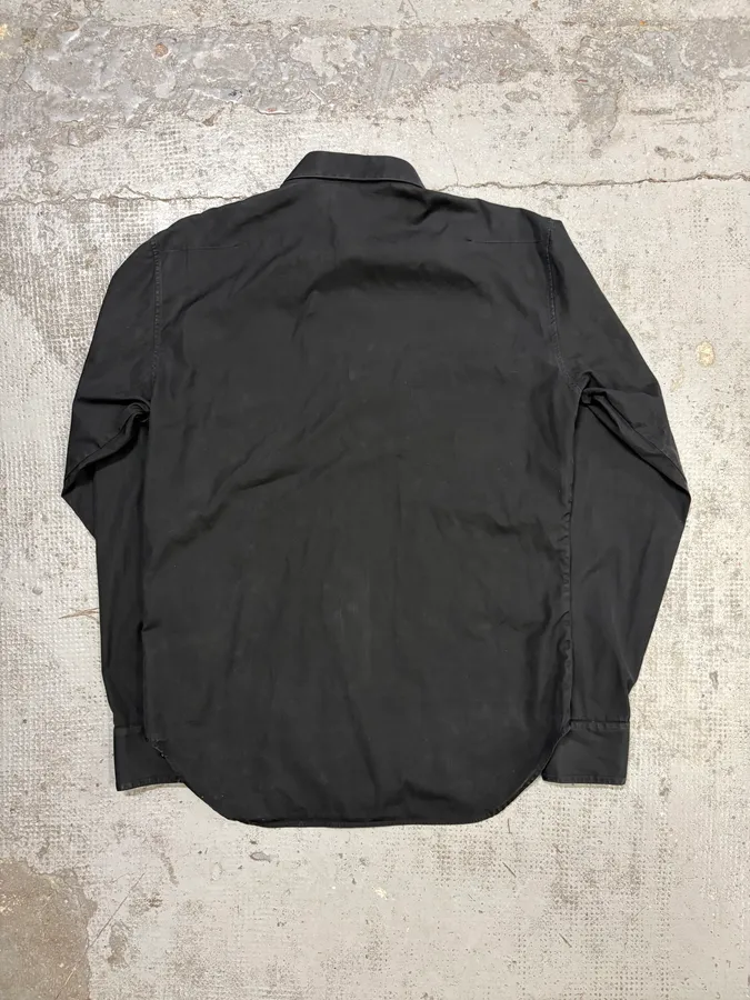 AW2007 Dior Black Minimalist Shirt by Hedi Slimane - Image 5