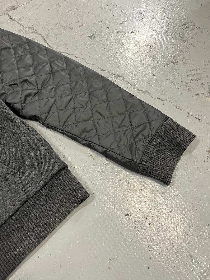AW2007 Dolce & Gabbana Quilted Zip-up Grey Jacket - Image 6