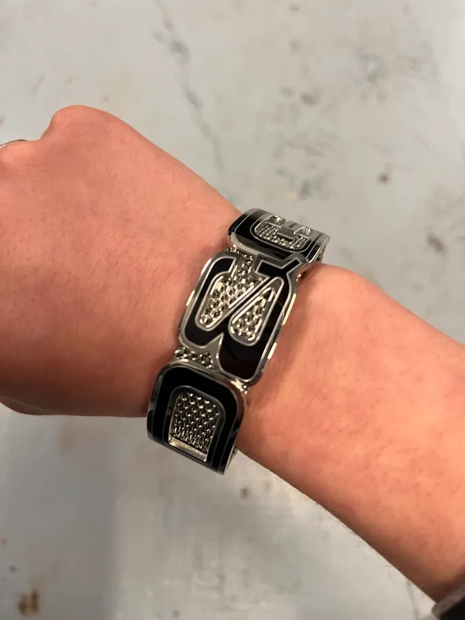 AW2007 Dolce & Gabbana Stainless Steel D&G Bracelet - Image 3