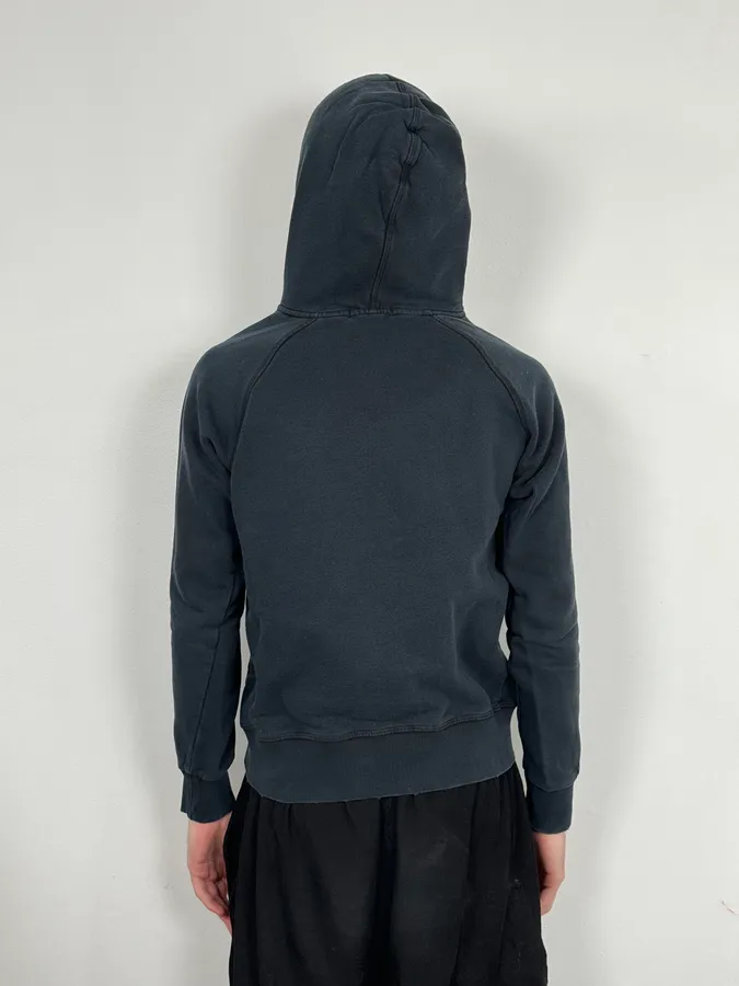 AW2007 Dsquared2 Dobberman Dog Black Hoodie - Image 3