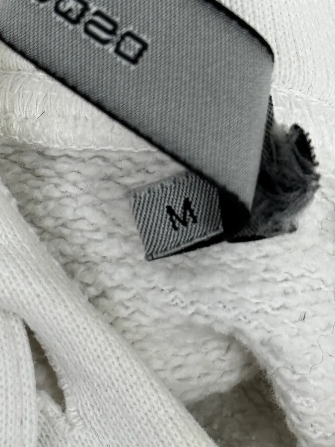 AW2007 Dsquared2 White Desert Car Rebel Hoodie - Image 10