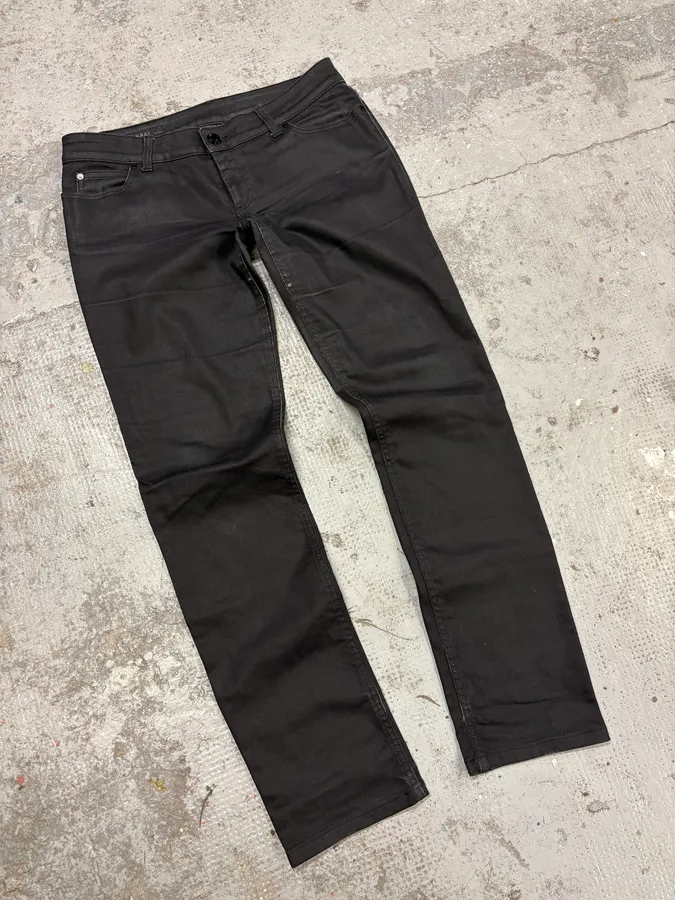 AW2007 Gucci Black Slim Jeans - Image 5