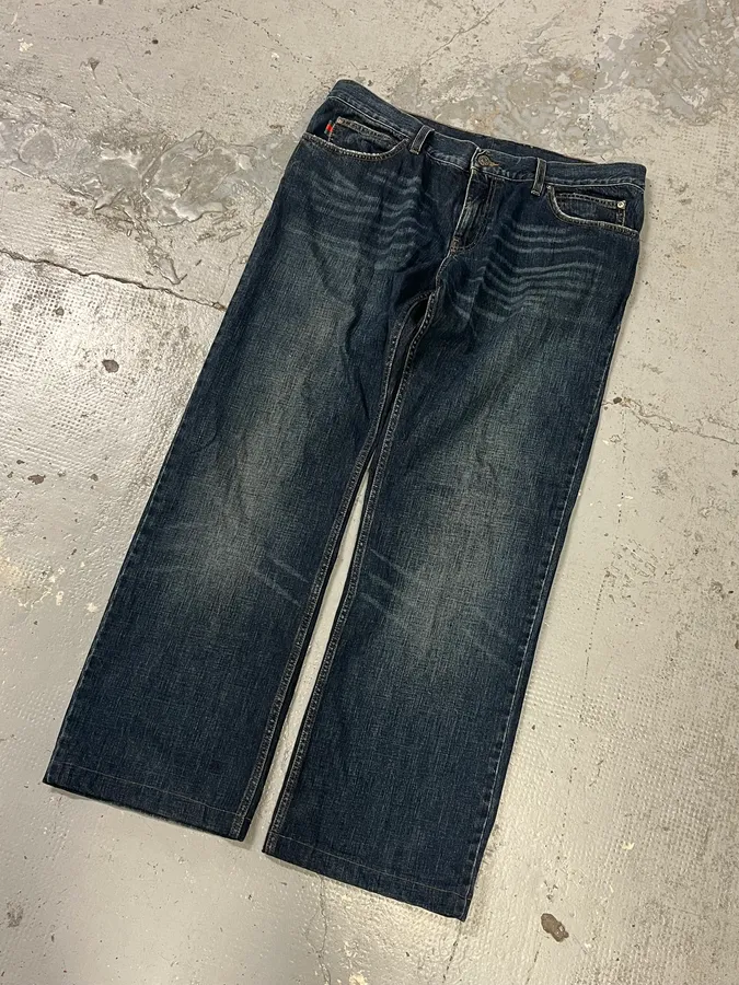 AW2007 Gucci Faded Blue Denim Jeans - Image 5