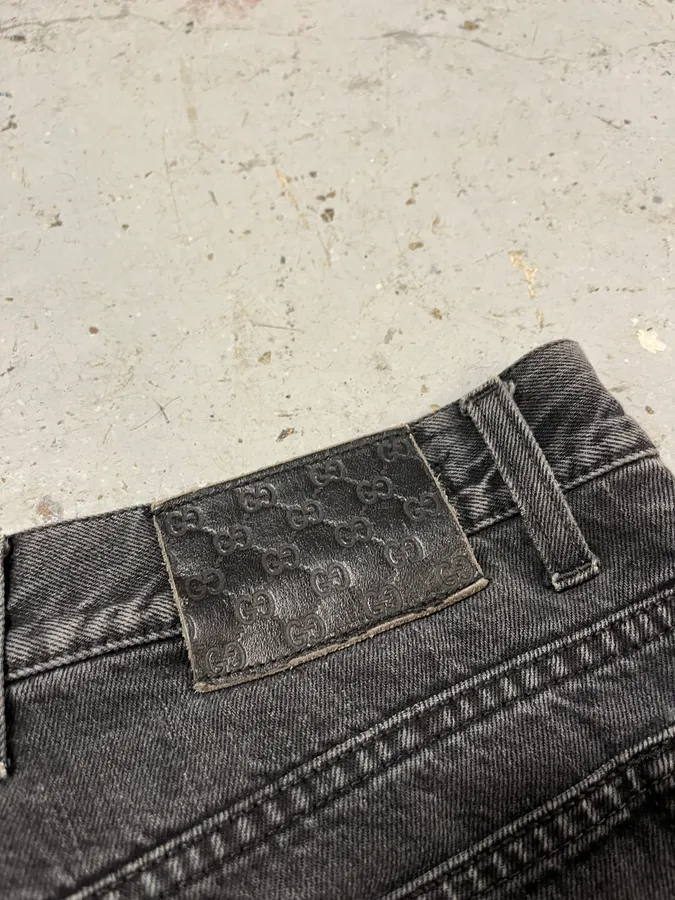 AW2007 Gucci Grey Denim Jeans - Image 9