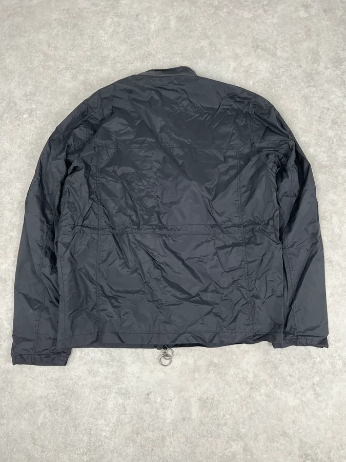 AW2007 Gucci Navy Multi Pockets Nylon Light Jacket by Frida Giannini - Image 6