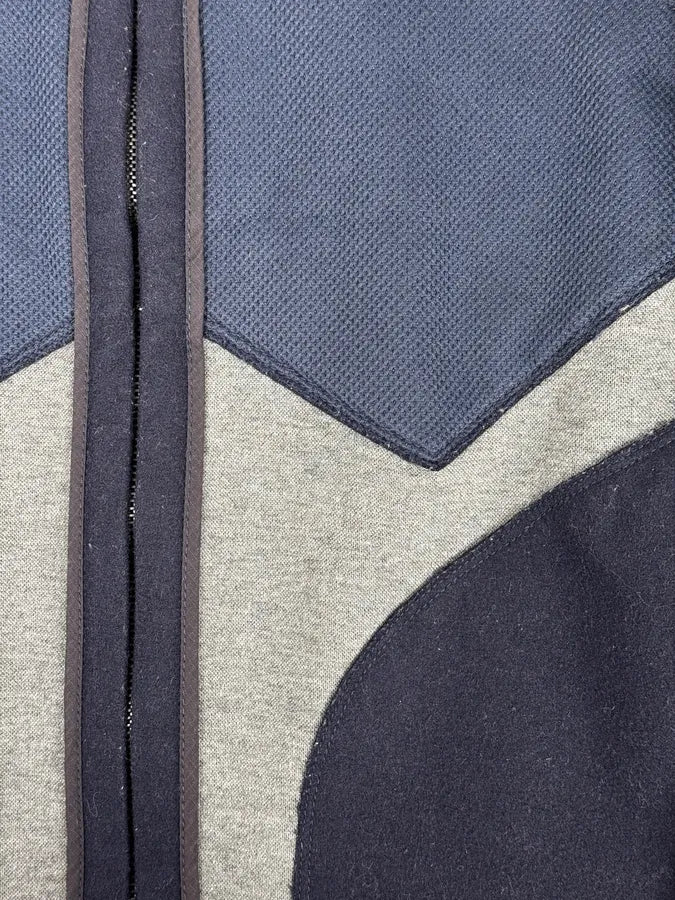AW2007 Marithé + François Girbaud Navy Technical Padded Bomber Jacket - Image 11