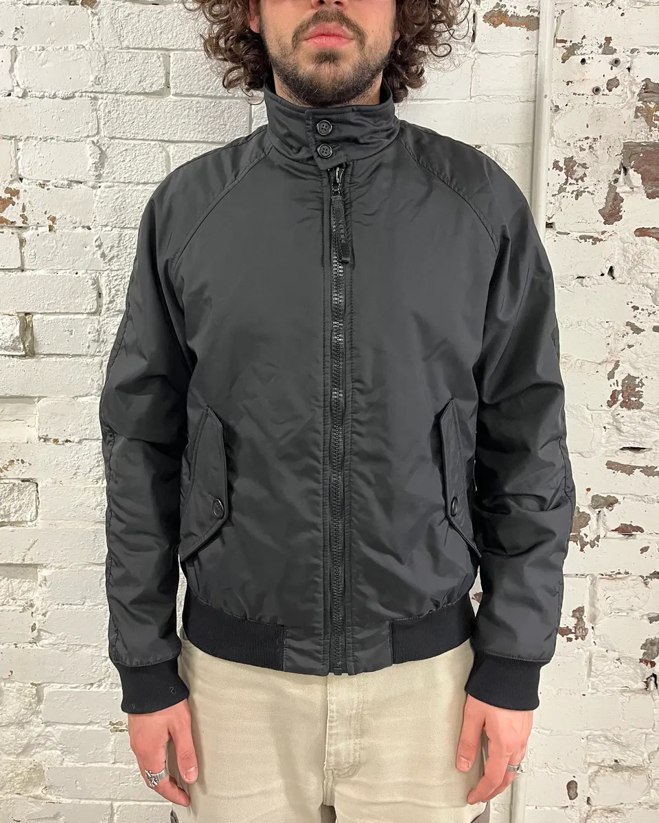 AW2007 Prada Black Linea Rossa Light Nylon Bomber Jacket - Image 2