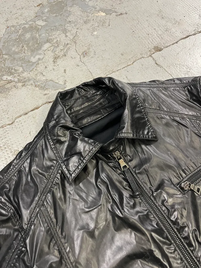 AW2007 Prada Black Nylon Multi-Pocket Light Jacket - Image 5
