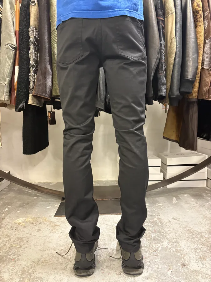 AW2008 Acne Studios Black Slim Pants - Image 4
