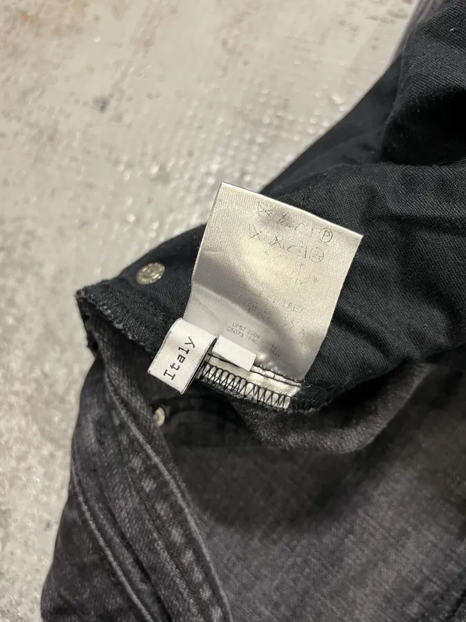 AW2008 Balenciaga Black Denim Slim Jeans - Image 11