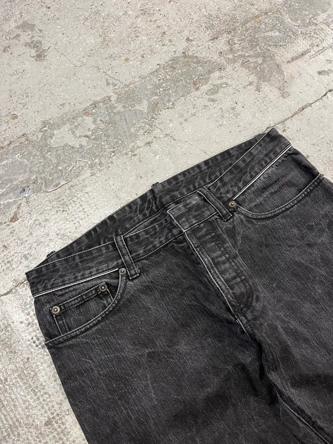 AW2008 Balenciaga Black Denim Slim Jeans - Image 6