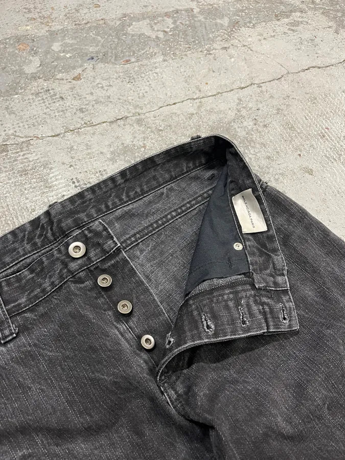 AW2008 Balenciaga Black Denim Slim Jeans - Image 9