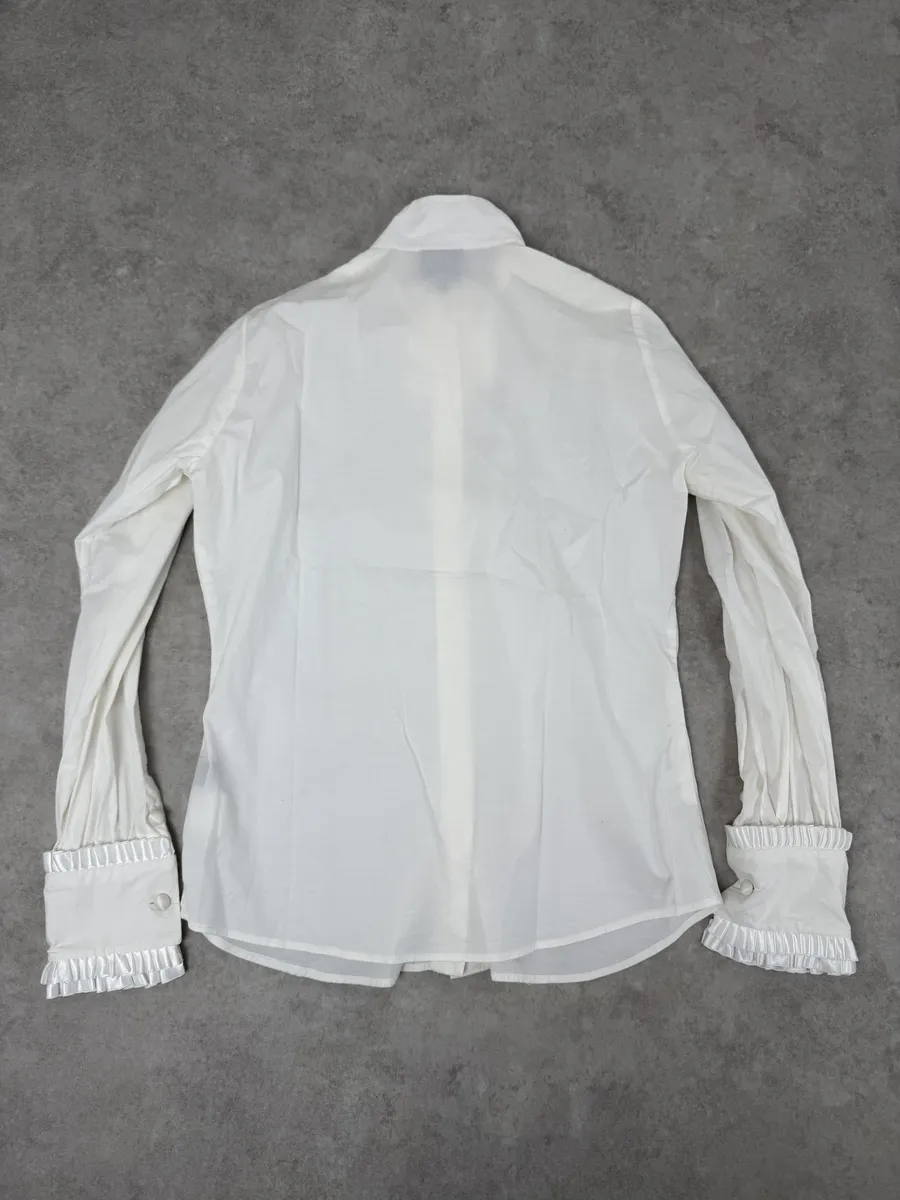 AW2008 Cavalli Duke White Shirt - Image 2