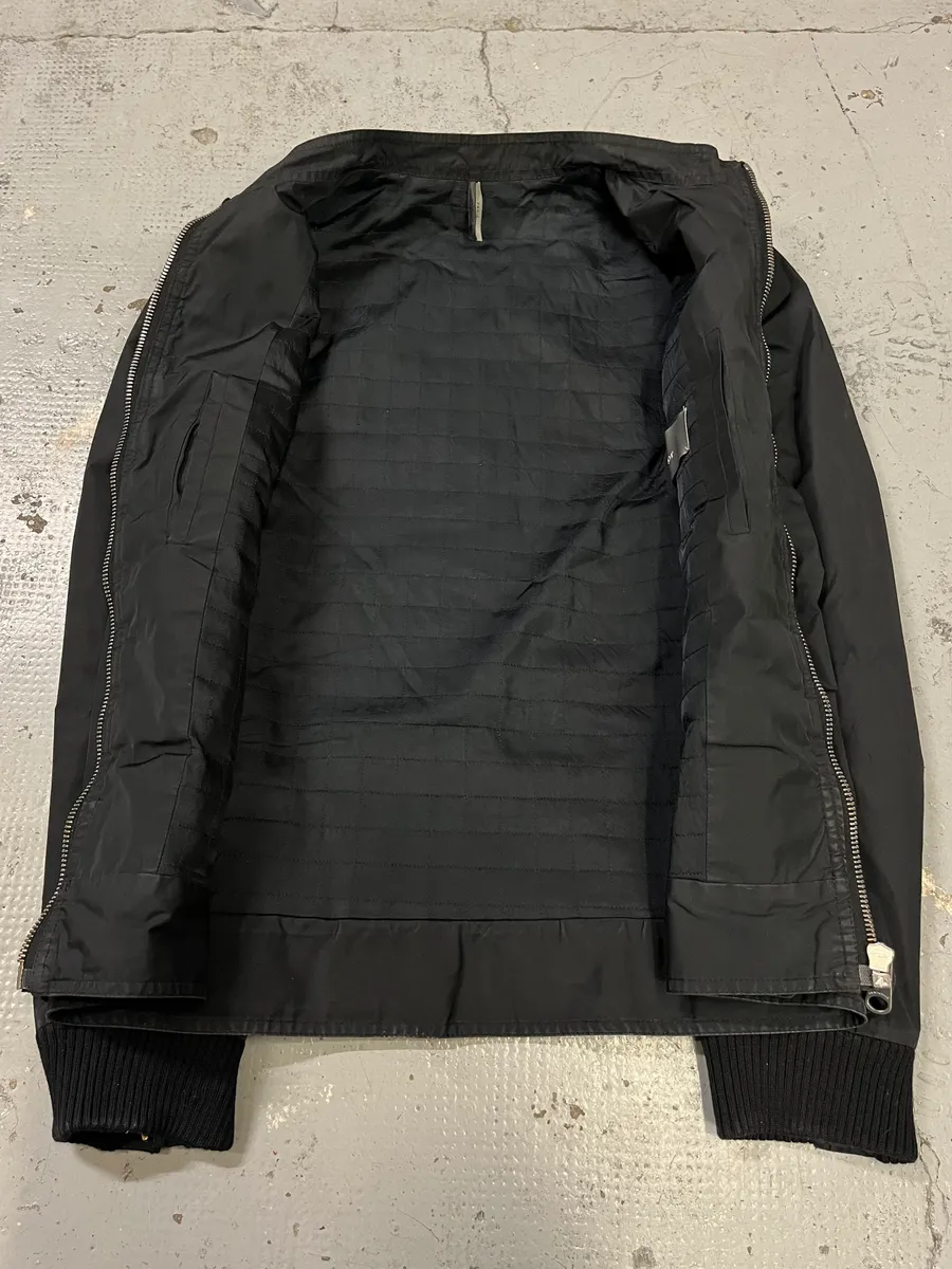 AW2008 Dior Black Puffer Jacket by Kris Van Assche - Image 9