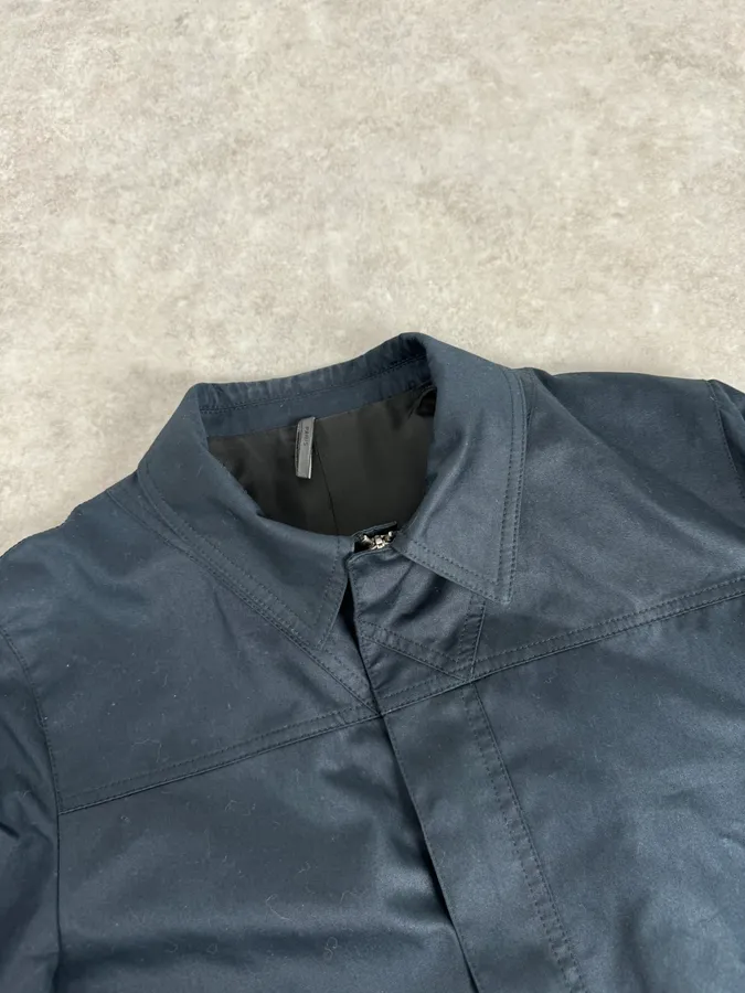 AW2008 Dior Navy Harrington Contemporary Jacket by Kris Van Assche - Image 5