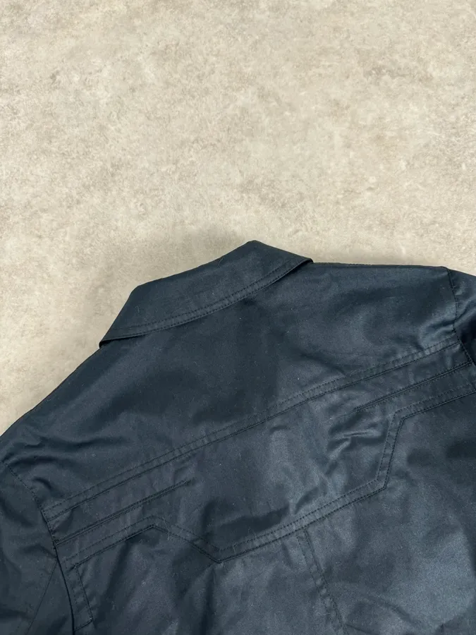 AW2008 Dior Navy Harrington Contemporary Jacket by Kris Van Assche - Image 7