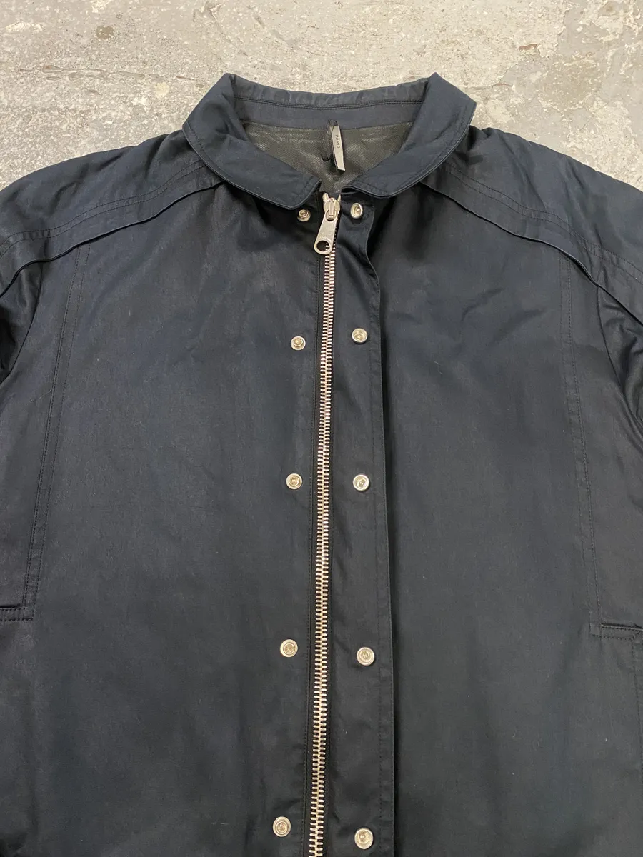 AW2008 Dior Navy Trucker Contemporary Jacket by Kris Van Assche - Image 6